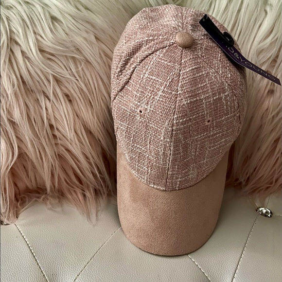 NEW David & Young Light Pink Adjustable Fashion Baseball Cap O/S - Picture 13 of 15